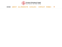 Tablet Screenshot of navigatorpkg.com